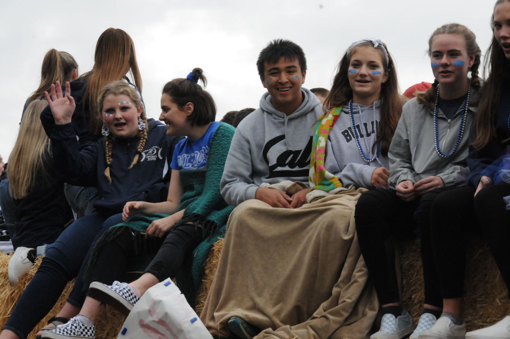 Overcast skies can't dampen spirits during GHS homecoming parade